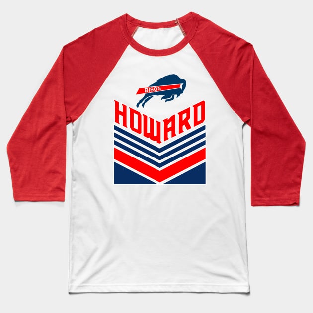 Howard 1867 University Apparel Baseball T-Shirt by HBCU Classic Apparel Co